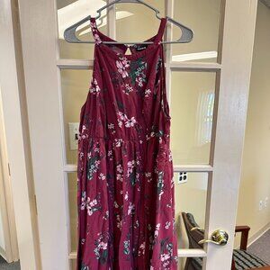 Torrid  Floral Hi-Lo summer dress w/ pockets - Size 2 (2x equivalent)